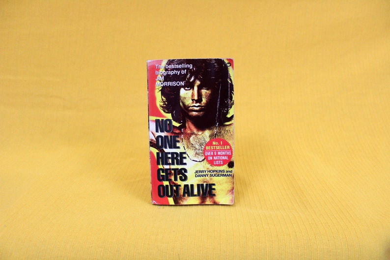 No One Here Gets Out Alive Biography Of Jim Morrison By Jerry Etsy