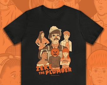 Saluda tus pantalones cortos / Zeke The Plumber Camiseta / Camp Anawanna, Nickelodeon, Retro, Vintage, Halloween, Horror, Camisa, 90s, Película, Divertido