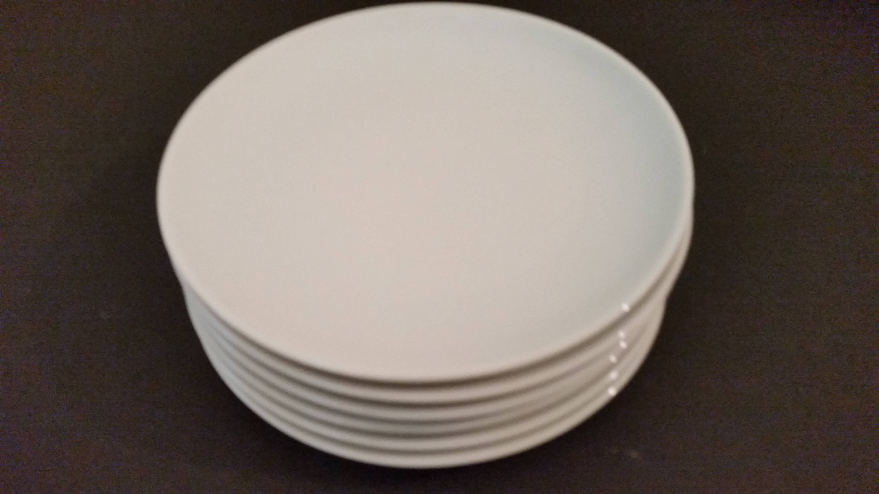 Vintage Eschenbach White Ceramic Plates 70's Lot of 6 Etsy