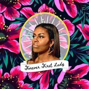 Michelle Obama Devotional Candle