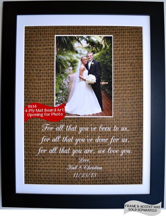 Items similar to Gifts for in laws, gifts for inlaws, wedding gifts in