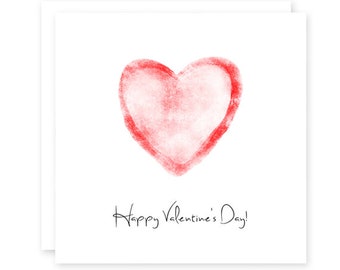 Valentine's Day Card, Friend Valentines Card, Mom Valentine Card, Sister Valentine Card, Brother Valentine Card, Dad Valentine Card