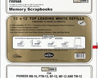 Pioneer Photo Albums Rmw5 Mb10 Refill