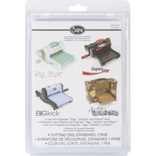 Sizzix - White and Gray - Big Shot Machine with Exclusive Ocean Cutting Pads