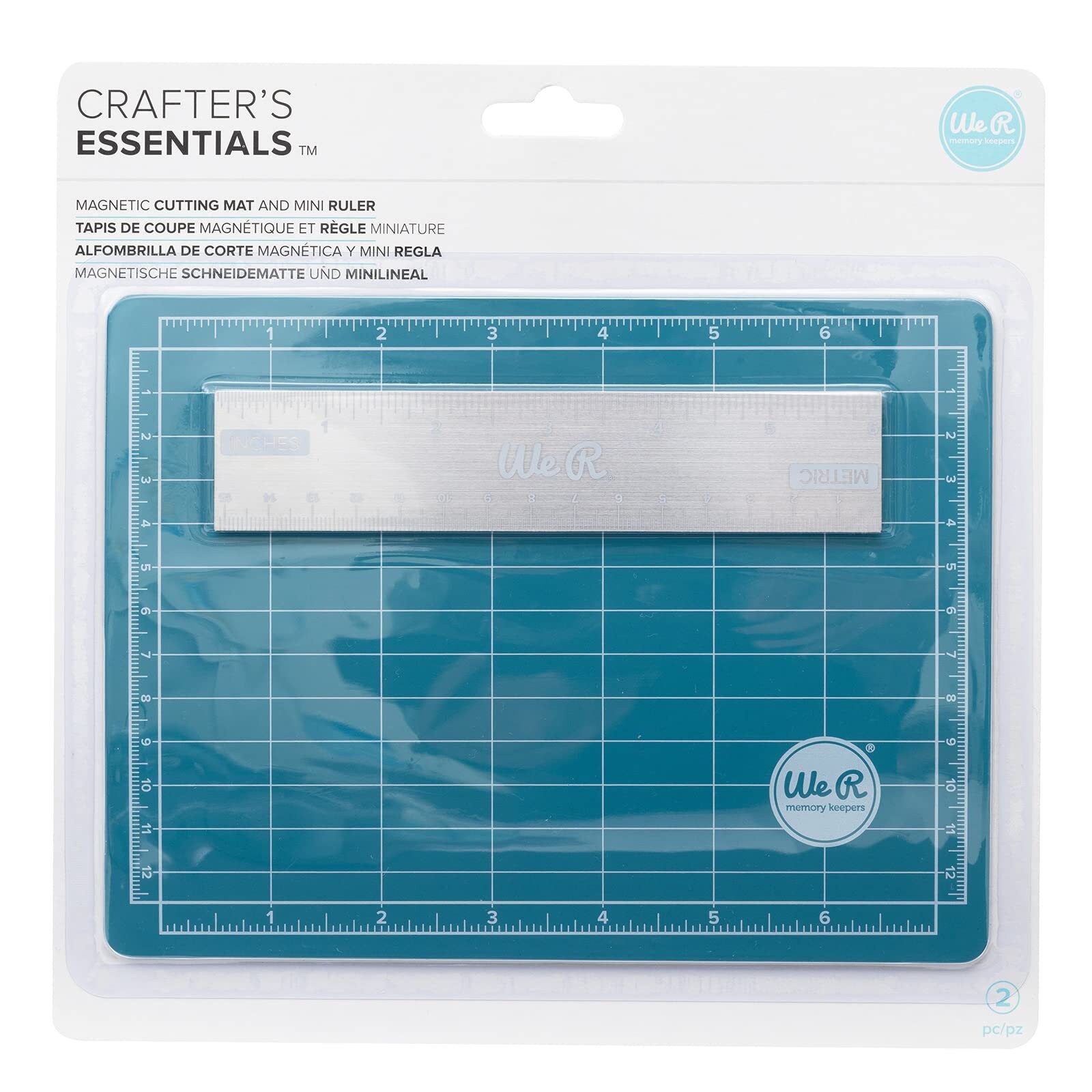 We-R-Memory Keepers - Love to Craft 12x12 Double-Sided Paper - Measuring  Tape