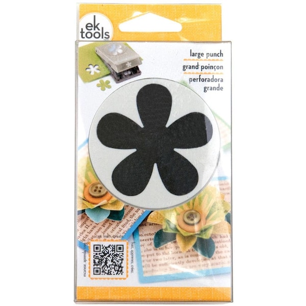 EK tools Retro Flower Punch, Large, New Package