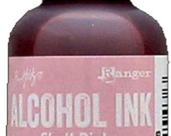 Ranger Tim Holtz-Adirondack Alcohol Ink, Shell Pink, 0.5oz