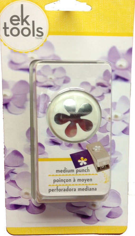 Retro Flower Slim Medium 1 Paper Punch By EK Success Etsy Retro Flower Slim Medium 1 Paper Punch By EK Success Etsy