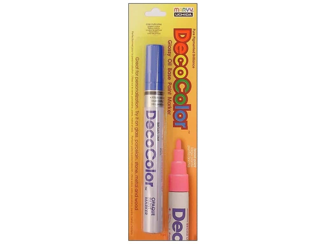 Uchida Marvy Fabric Markers Fine Point Primary 6 Colors Fabric Art, Fabric  Artwork, Wearable Art, Uchida Fabric Permanent Marker, Fabric Pen 
