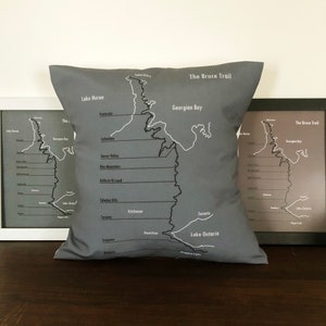 The Bruce Trail Indoor/ Outdoor Pillow Cover | 16x16”