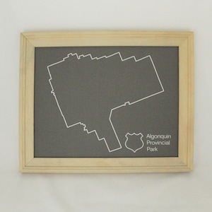 Carte du parc provincial Algonquin | Carte à épingles du parc Algonquin | Parcs Ontario