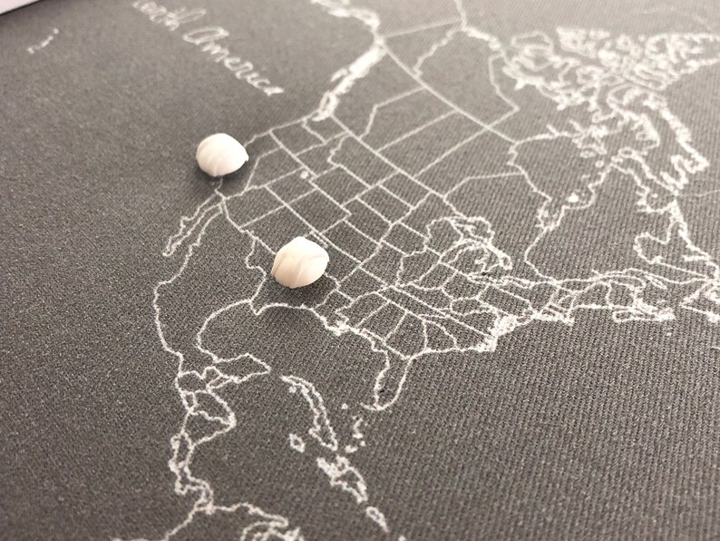 Baseball Push Pin Map | MLB Ballpark Map | Baseball Map - Etsy Canada