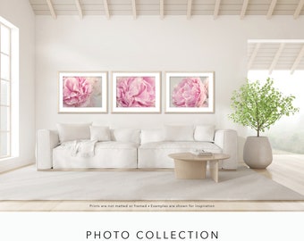 Pink Peony Photo Collection -  20% OFF Set of Three Prints