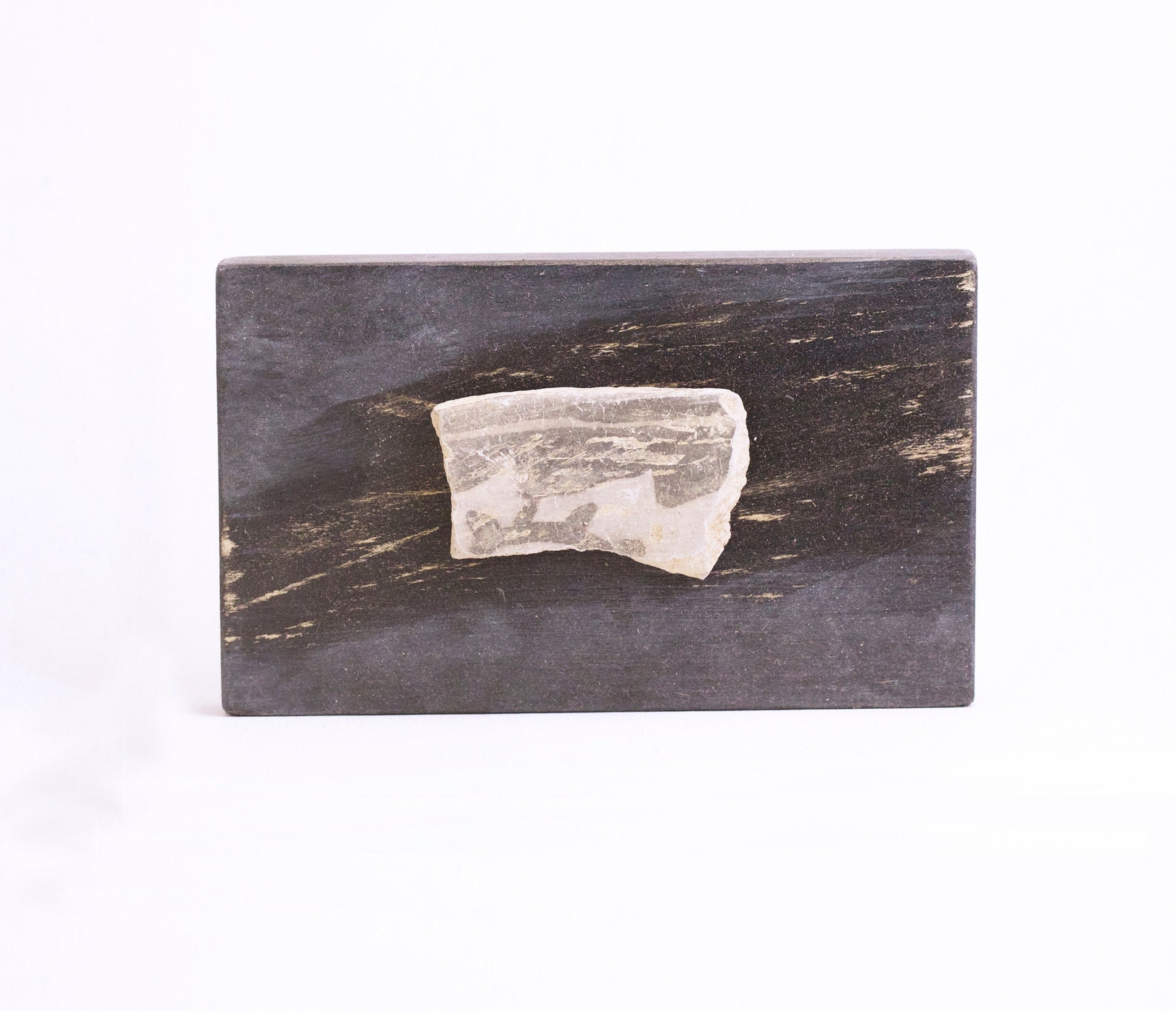 Mounted Anasazi Pottery Shard Art Piece Ancient Native Etsy