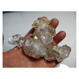272 gram Herkimer Diamond CRYSTAL CLUSTER - ww598