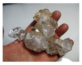 272 gram Herkimer Diamond CRYSTAL CLUSTER - ww598
