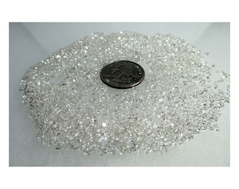 One Gram Flawless (AAA) Tiny (#6) Herkimer Diamond Crystals - Size #6 Micro - ww655