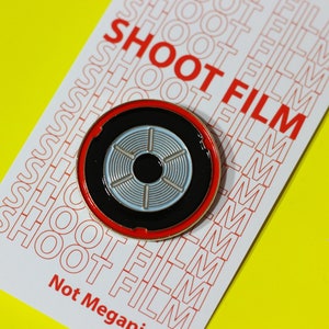 Film Developing Tank Enamel Pin
