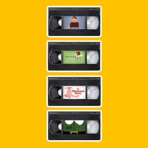 Christmas Movie Tapes Sticker Pack