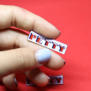 Petty Enamel Pin