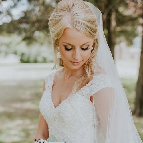 LoLa Ling Cathedral Wedding Veil with Comb Lace Appliques Soft Tulle 3m Meters Long Bridal Veil Wedding Accessories LoLa Ling Cathedral Wedding Veil with Comb Lace Appliques Soft Tulle 3m Meters Long Bridal Veil Wedding Accessories