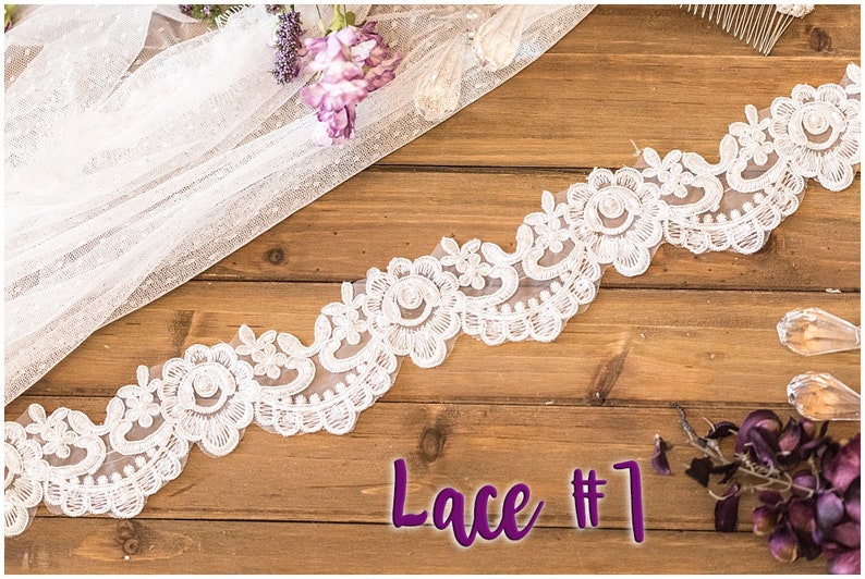 Lace Drop Veil image 8