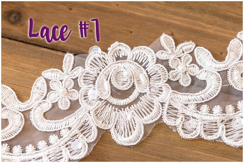 Lace Drop Veil image 7