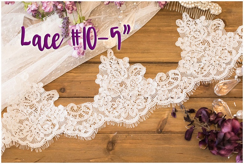 Lace Mantilla Veil afbeelding 8