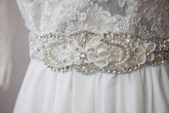 Cheap wedding dress 2025 belts
