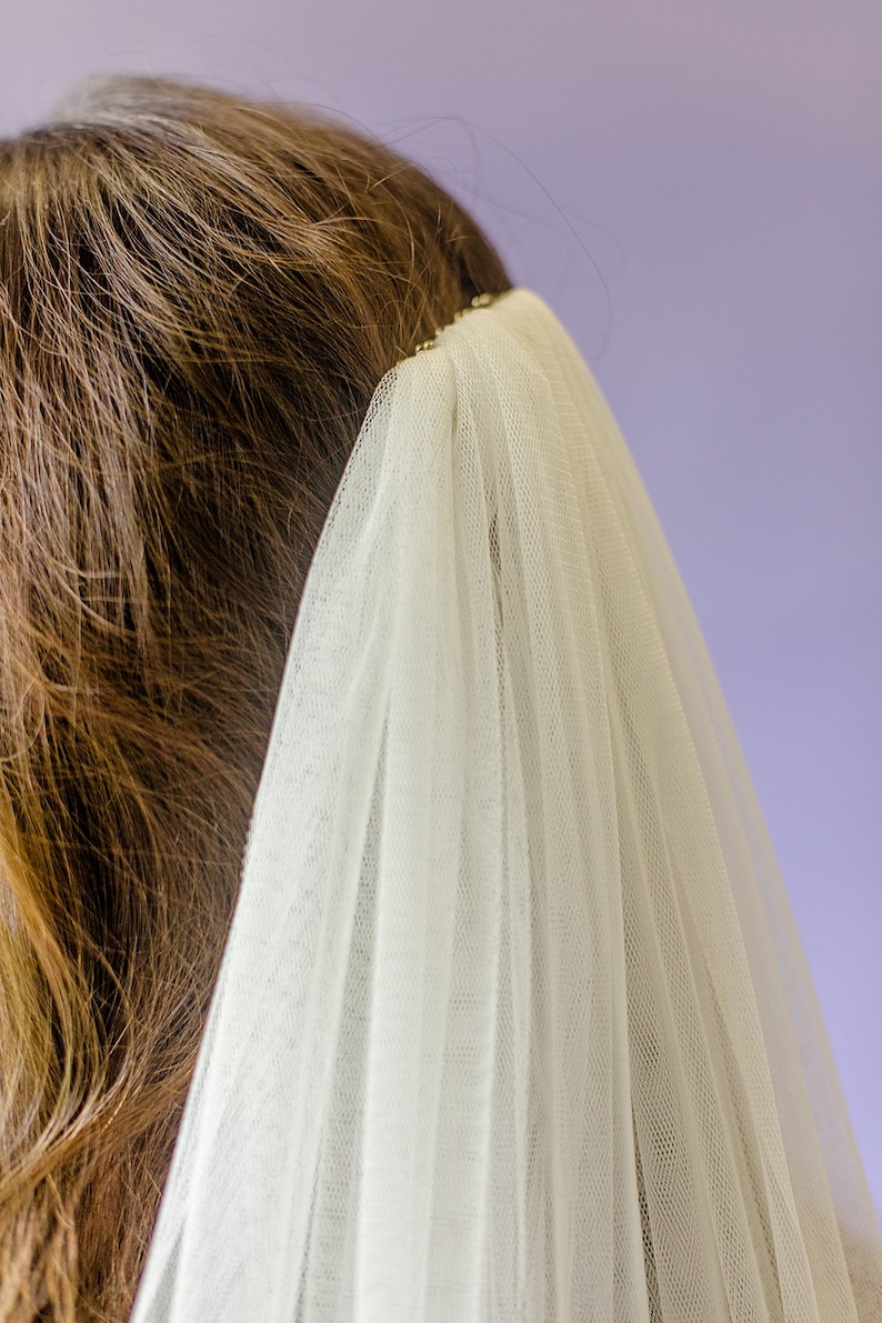 Very Soft Wedding Veil English Net image 2