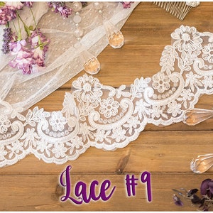 Mantilla Lace Wedding Veil image 7