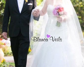 Gorgeous Drop Wedding Veil