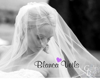 Sheer 2 Tier Wedding Veil