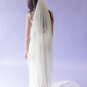 Very Soft Wedding Veil English Net image 5