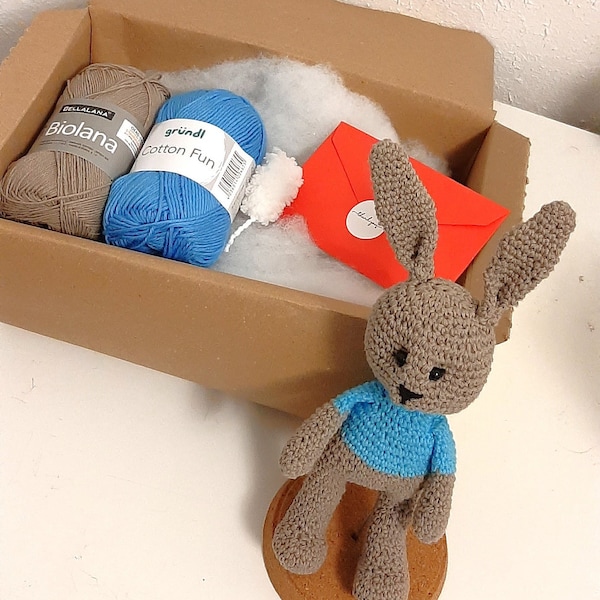 DIY Crochet Kit • Karl the Rabbit-High quality materials and easy-to-understand instructions in every box