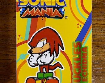 Sonic Mania Plus 4x6 Inch Glossy Prints SEGA 