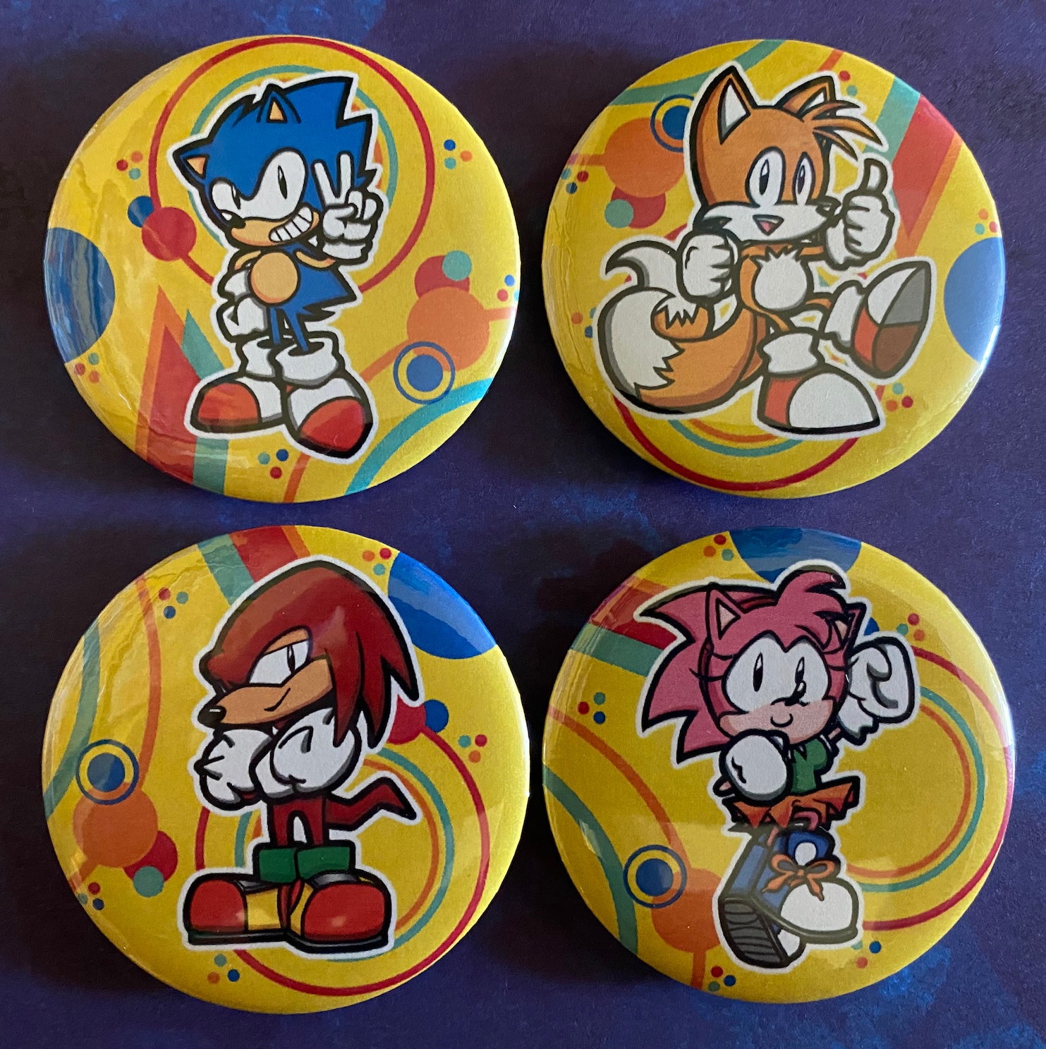 Carteira Para Crianças Sonic Mania 2 Peças Meninos