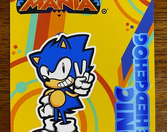 Sonic Mania Plus 4x6 Inch Glossy Prints SEGA 