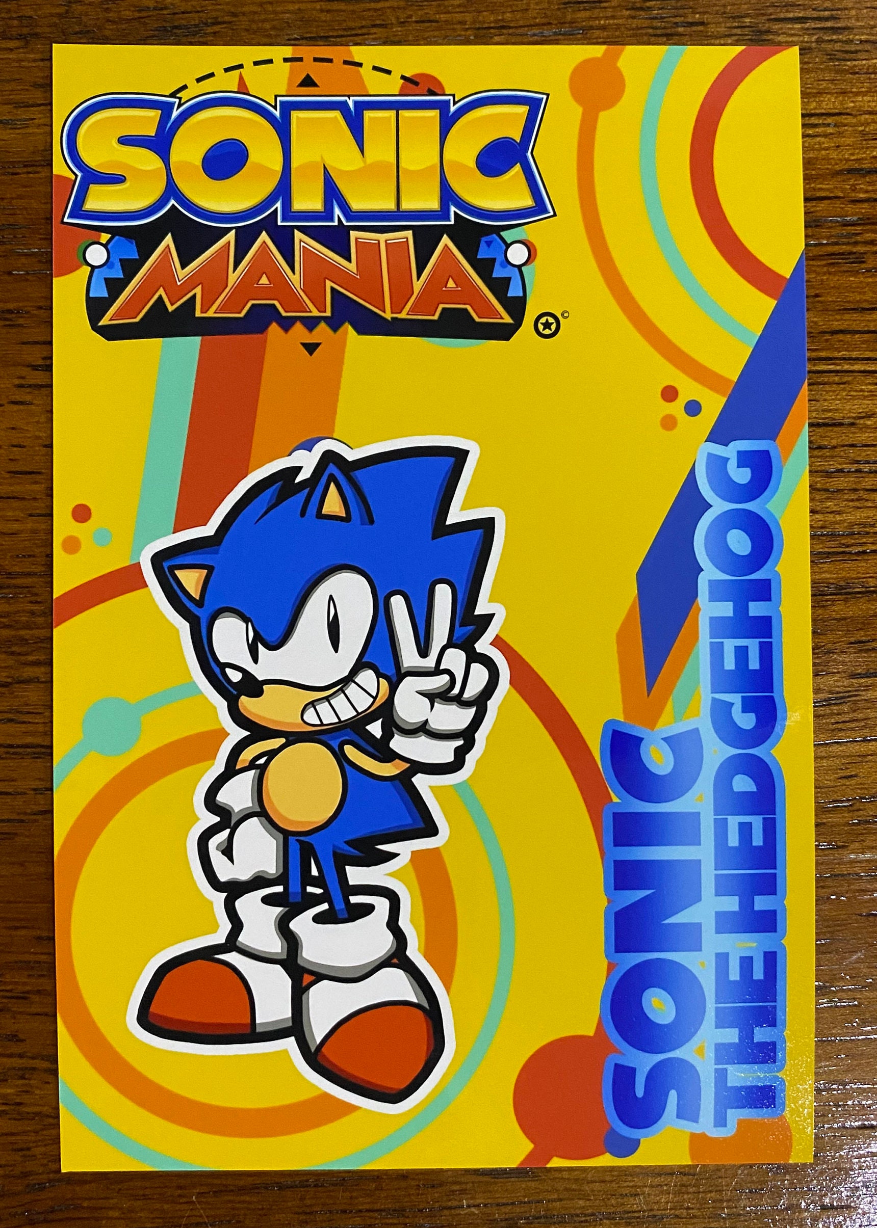 Sonic Mania Plus 4x6 Inch Glossy Prints Stylized Characters -  Sweden