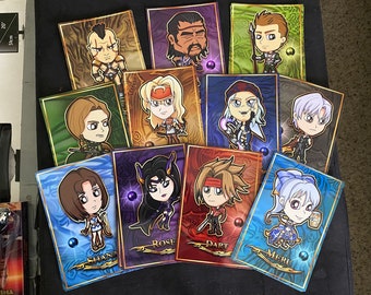 Legend of Dragoon 4x6 Photo Prints - Dart, Rose, Meru, Shana, Miranda, Albert, Lavitz, Kongol, Haschel, Lloyd & Lenus