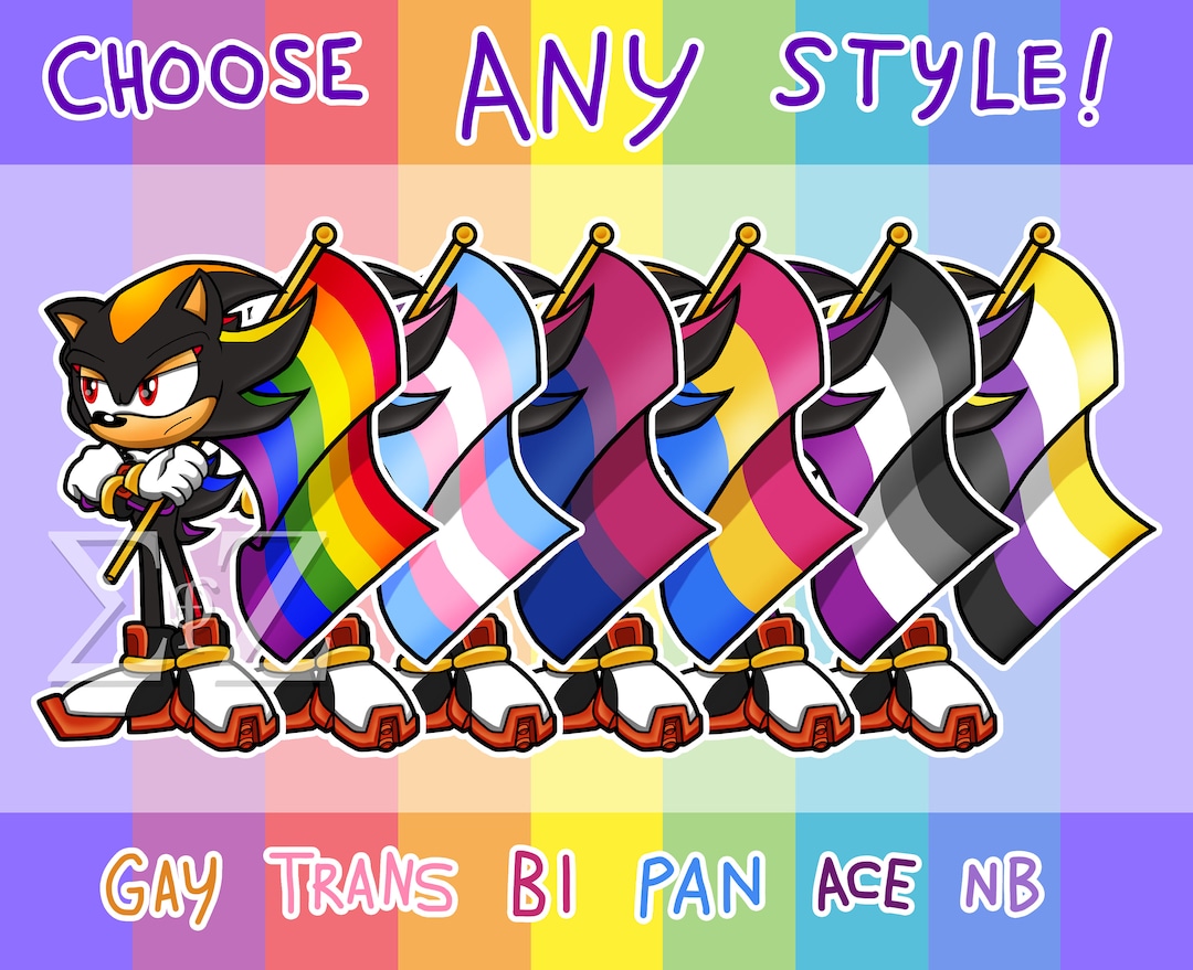 I came here for the gay hedgehogs — In a sonadow universe after