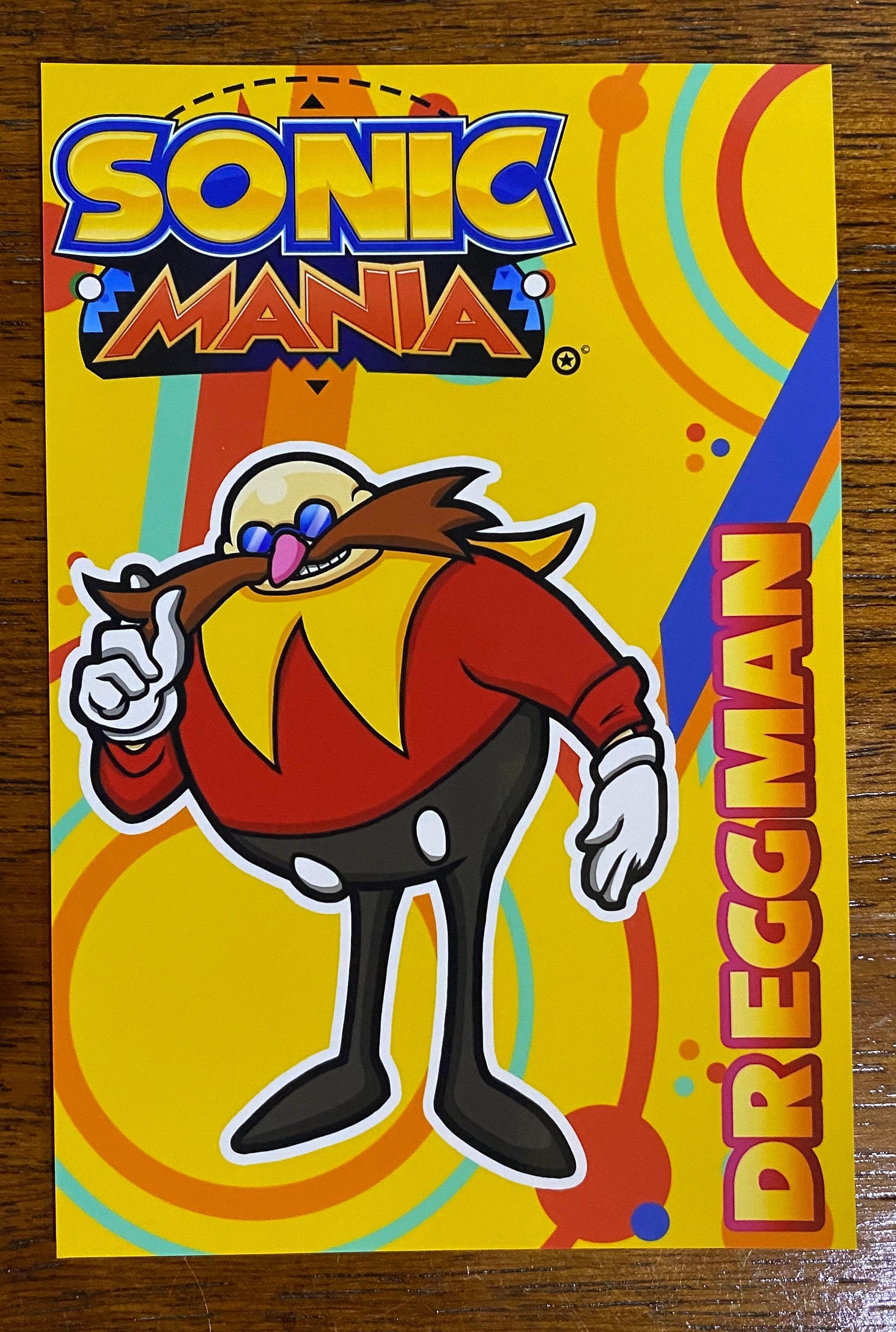 Sonic Mania Plus 4x6 Inch Glossy Prints SEGA -  Sweden