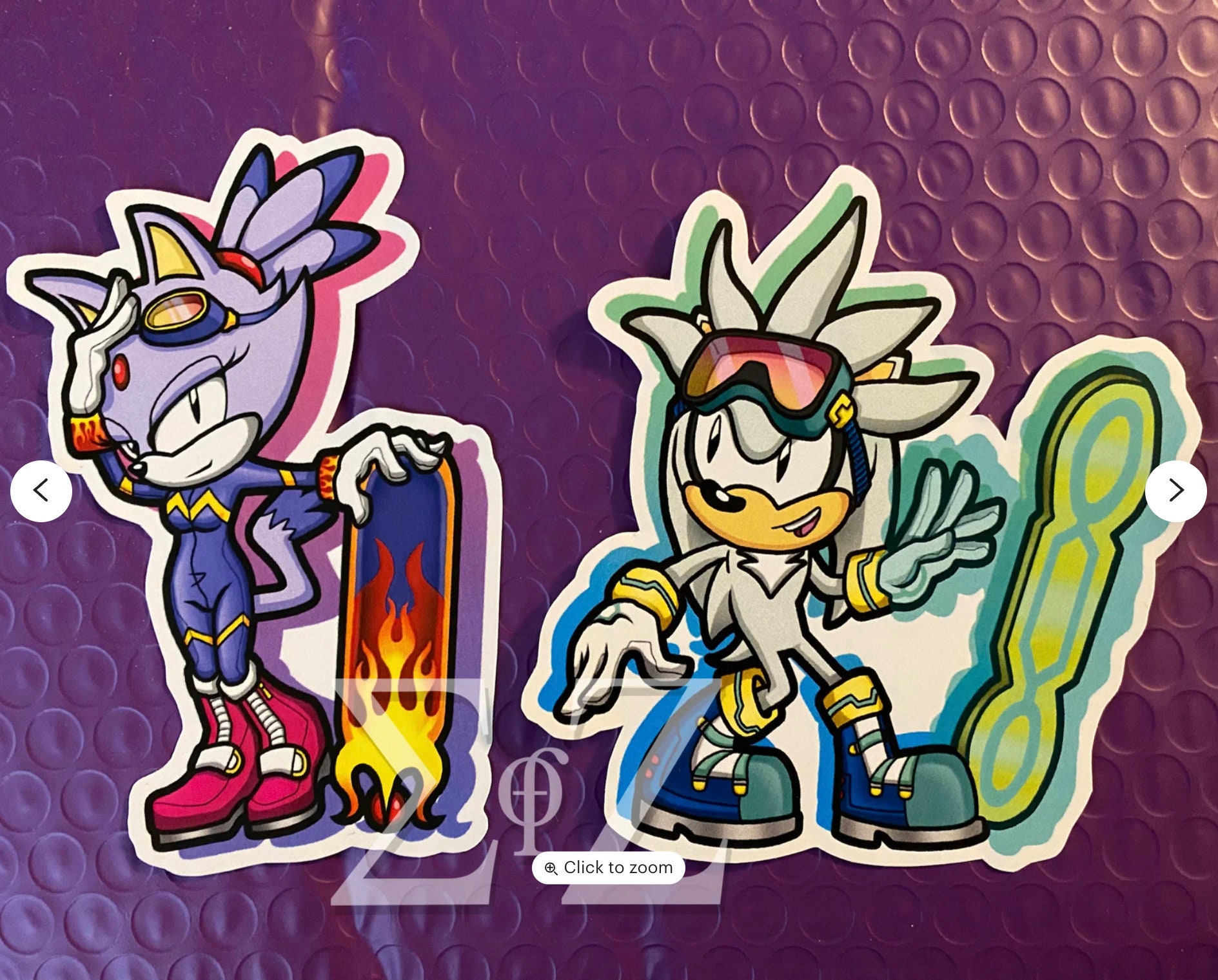 Sonic Riders Stickers Jet Wave Storm Rouge Amy Rose Cream -  Portugal