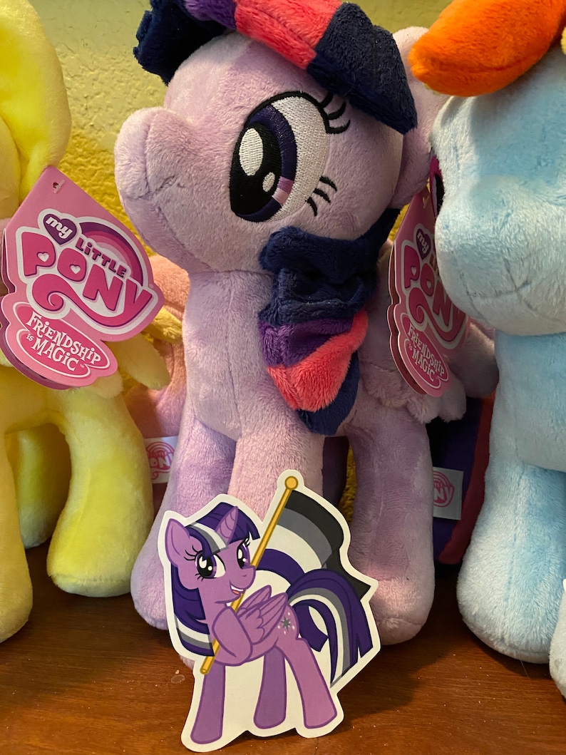 My Little Pony LGBT Pride Flag Stickers Choose Gay Rainbow - Etsy