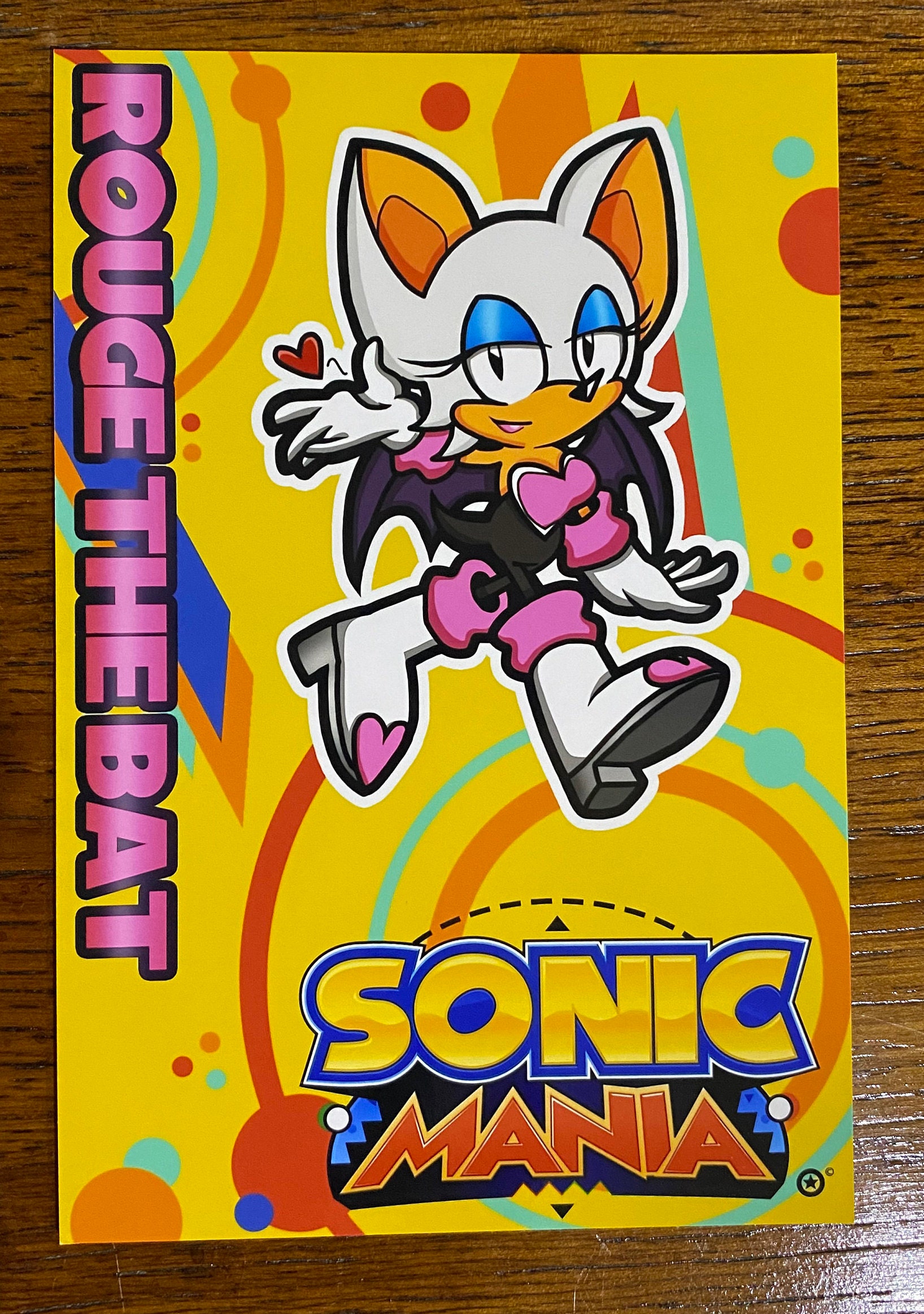 Sonic Mania Plus 4x6 Inch Glossy Prints Stylized Characters -  Sweden