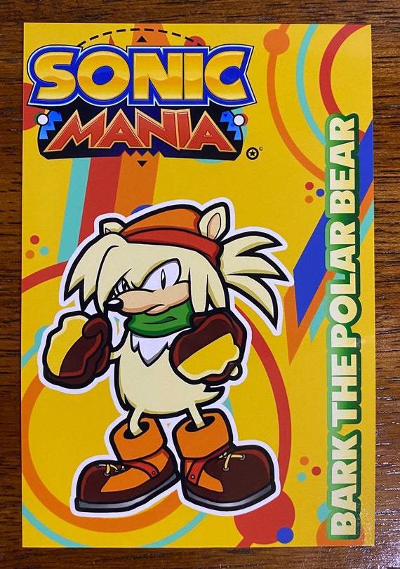 Sonic Mania Plus 4x6 Inch Glossy Prints SEGA -  Sweden