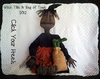 E Pattern Witch Tillie Click Your Heels Primitive