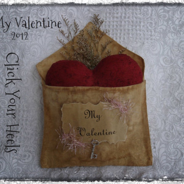 Valentine Primitive - Etsy