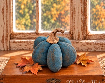Primitive  Blue  Pumpkin