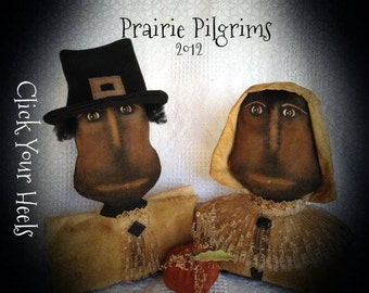 E Pattern Prairie Pilgrims Click Your Heels  Primitive